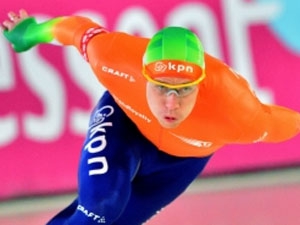 Голландец Стефан Гротхейс - олимпийский чемпион по конькам на 1000 м - «Конькобежный спорт»