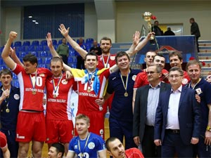«Локомотив» - чемпион Украины по волейболу - «Волейбол»