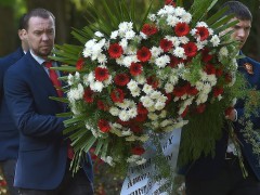 Мозякин возложил венок: в День Победы сборная России почтила память павших - «Хоккей»