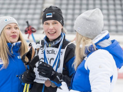 Президент Эстонии заявилась на лыжный марафон - «Лыжные гонки»