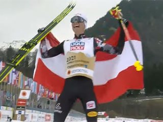 Австриец Лампартер - чемпион мира в лыжном двоеборье; Мазурчук – 37-й (+Видео) - «Лыжное двоеборье»