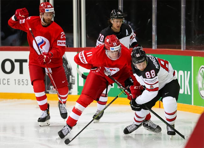 Хоккей. ЧМ-2021. Сборная Канады обыграла в овертайме Россию и вышла в полуфинал (+Видео) - «Хоккей»