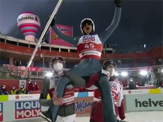 Поляк Жила – чемпион мира в прыжках на лыжах с трамплина; Калиниченко - не пробился в финал - «Прыжки»