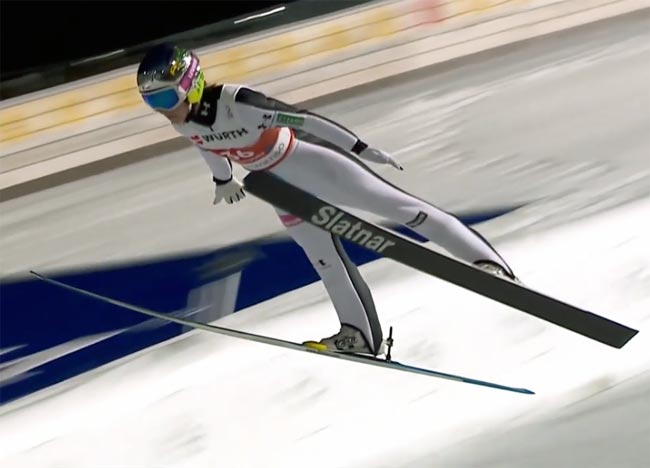 Словенка Эма Клинец – чемпионка мира в прыжках с трамплина К-95 (+Видео) - «Прыжки»