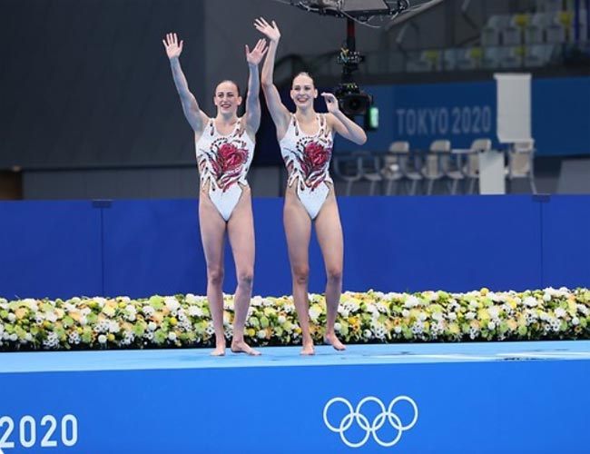 Олимпиада-2020. Федина и Савчук – бронзовые призеры по артистическому плаванию среди дуэтов