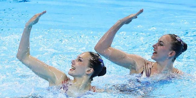 Марта Федина и Анастасия Савчук – серебряные призеры чемпионата Европы среди дуэтов в технической программе - «ПЛАВАНИЕ»