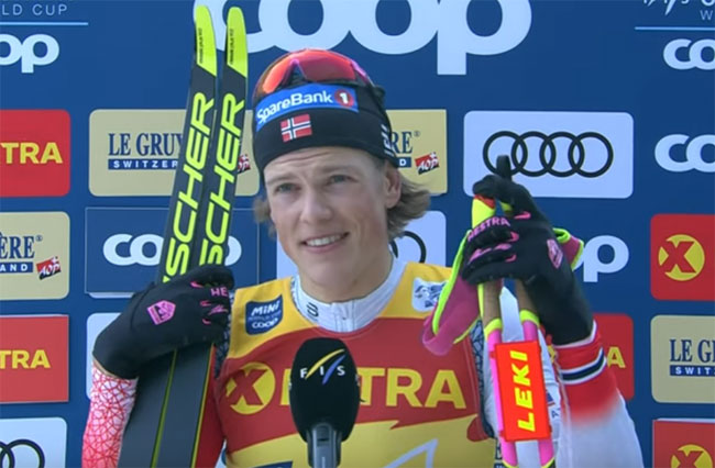 Норвежец Клебо победил в общем зачете «Тур де Ски»; Сюр Рёте выиграл гонку в гору (+Видео) - «Лыжные гонки»