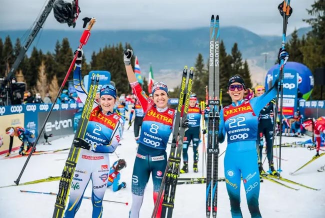 Норвежка Венг победила в масс-старте в гору; россиянка Непряева выиграла «Тур де Ски» в общем зачете (+Видео) - «Лыжные гонки»