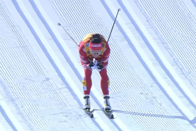 Россиянка Непряева победила в масс-старте классическим стилем на «Тур де Ски» (+Видео)
