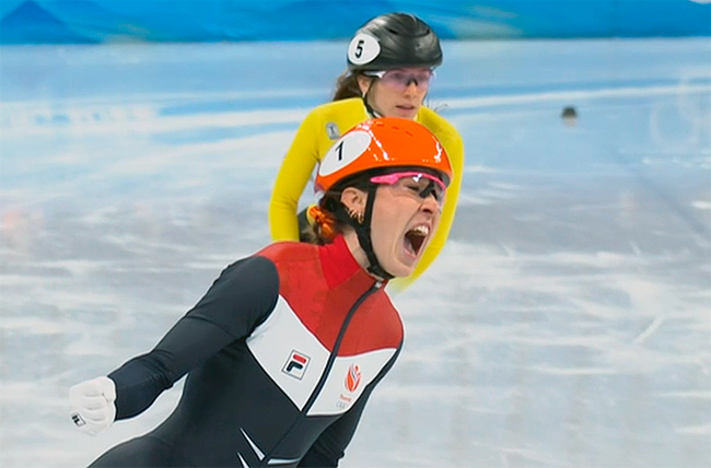 Олимпиада 2022. Голландка Схюлтинг – олимпийская чемпионка по шорт-треку на 1000 м (+Видео) - «Шорт-трек»