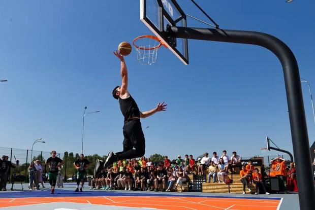 ПСБ открыл первый в Кабардино-Балкарии и одиннадцатый в России Центр уличного баскетбола - «Баскетбол»