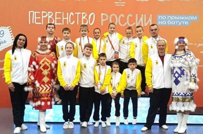 Батутисты с золотом и бронзой - «Ярославский спорт»