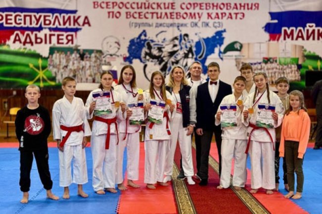 Шесть медалей из Адыгеи - «Ярославский спорт»