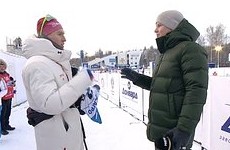 Большунов поругался с журналистом на Кубке России - «Зимние виды»