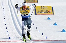 Коростелев занял десятое место в марафоне на этапе Кубка мира - «Зимние виды»